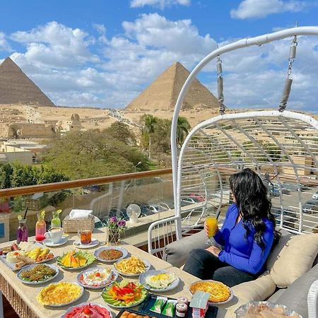 Tree Lounge Pyramids View Inn , Sphinx Giza Kafrat al Jabal ภายนอก รูปภาพ