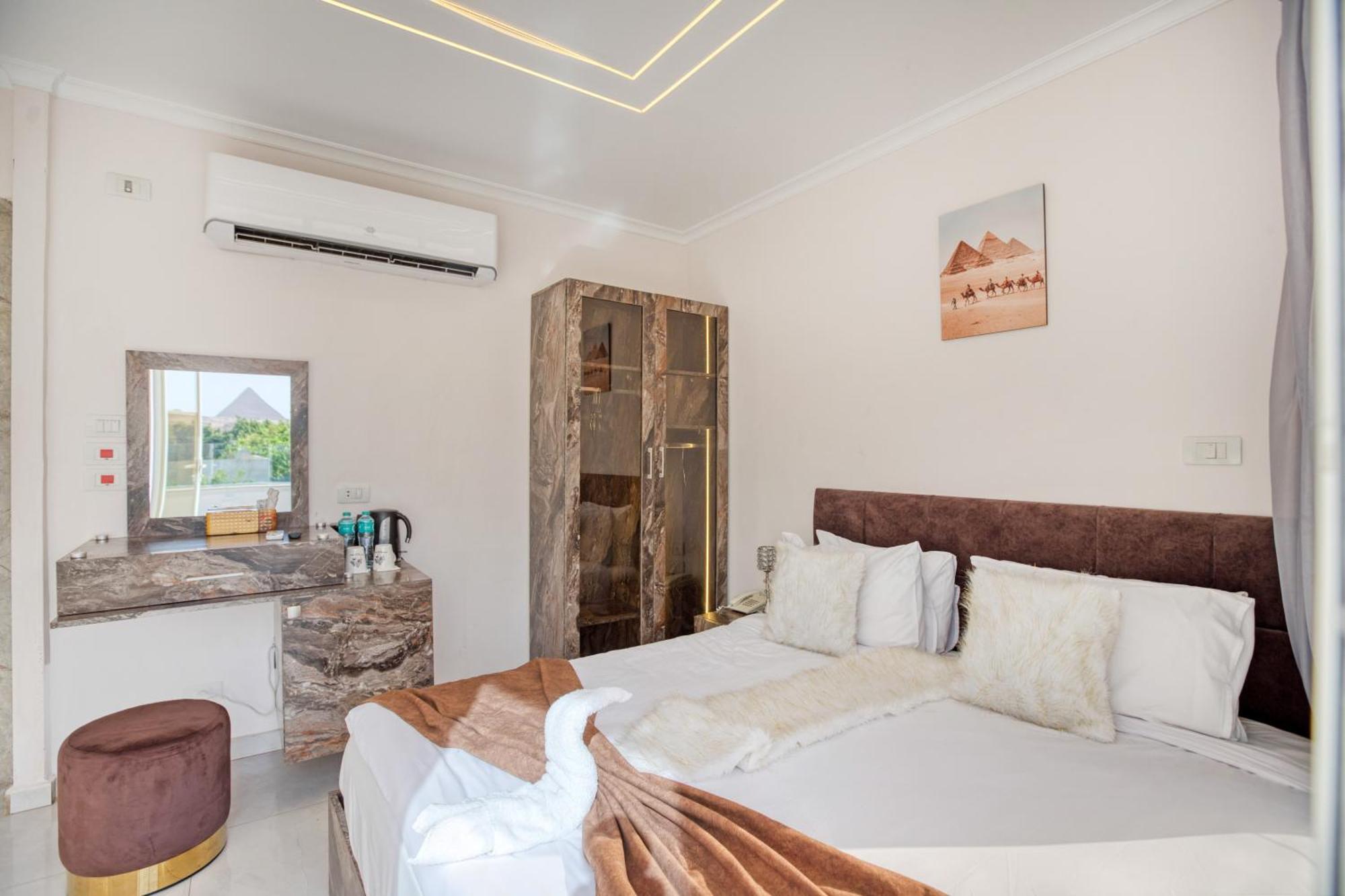 Tree Lounge Pyramids View Inn , Sphinx Giza Kafrat al Jabal ภายนอก รูปภาพ
